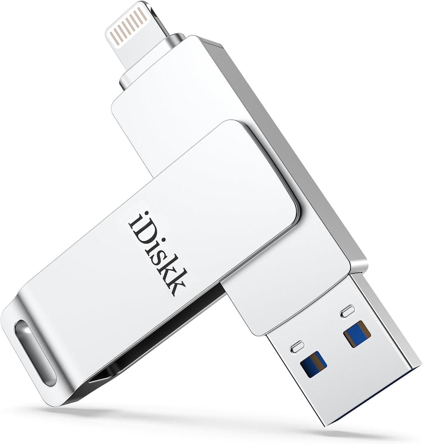 App-le Mfi Certified 128GB iDiskk iPhone Flash Drive,for Photos and Videos,Photo Stick, iPad Flashdrive,iPhone USB Storage, iPad iPhone Photo Storage Stick,for Mac,iPad,PC Thumb Drive Auto Backup