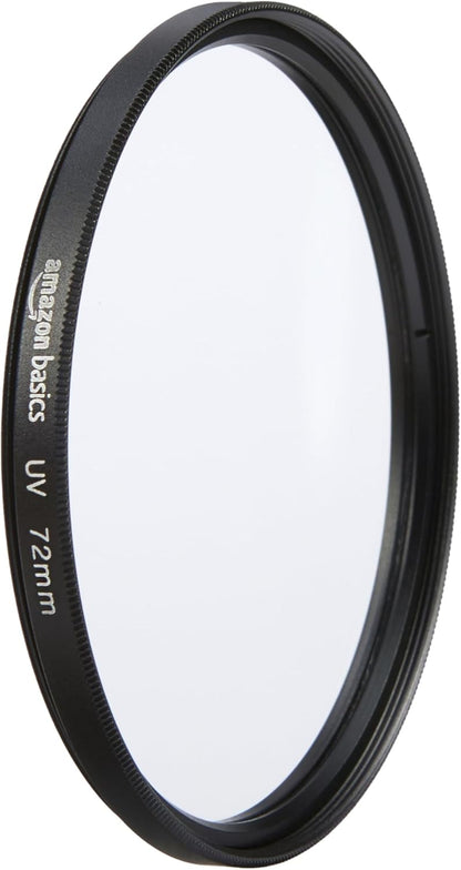 Amazon Basics UV Protection Camera Lens Filter - 72mm
