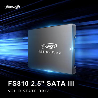 FS810 500GB SSD, 2.5" SSD SATA III 6Gb/s, Solid State Drives, Up to 560MB/s, 3D NAND TLC Flash, Internal SSD for Desktops and Laptops(Black)