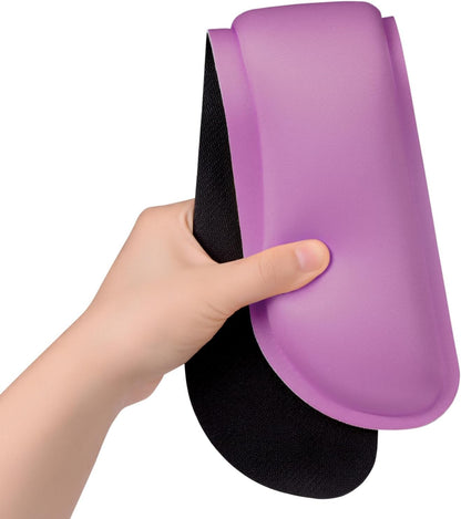 Dapesuom Enlarge Keyboard Wrist Rest, Memory Foam Keyboard Wrist Cushion for Computer Desk Mats Support, Pain Relief Ergonomic Mouse Pad Rests with Non-Slip Base for Gaming, Laptop, Radiant Orchid