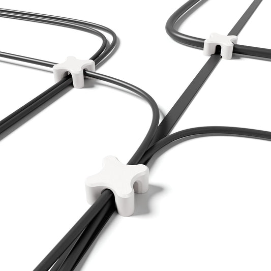 Magnetic Cable Organizer – Desktop Multipurpose Cord Keeper & Cable Management Clip for Home & Office