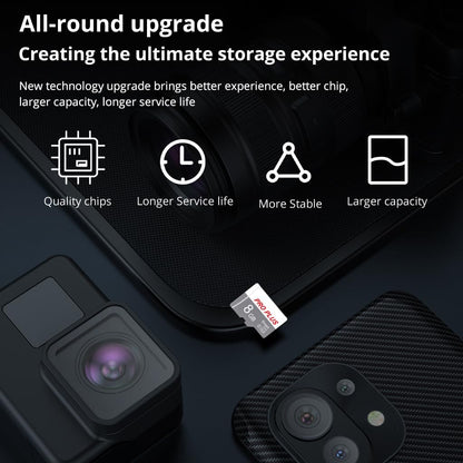 2 Pack TF Card 8GB with Adapter, High Speed Memory Card, UHS-I C10 A1 Memory TF Card for Tablet/Mobile Phone/Camera/Car Audio/Game Console (TF183 White Gray 8GB)