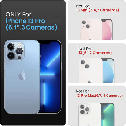 FireNova Designed for iPhone 13 Pro Case, Silicone Upgraded [Camera Protection] Phone Case with [2 Screen Protectors], Soft Anti-Scratch Microfiber Lining Inside, 6.1 inch, Lavender Gray