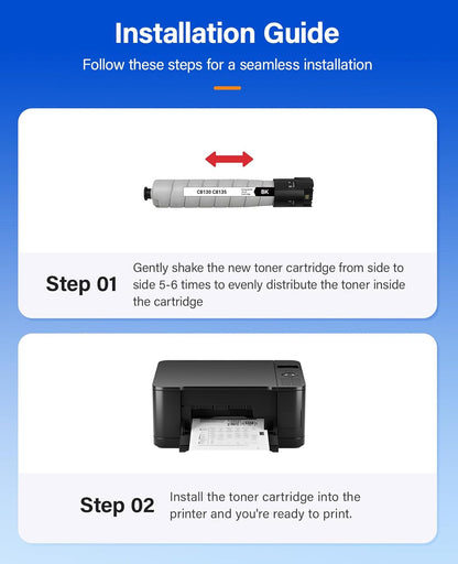 Compatible with Xerox AltaLink C8130 C8135 C8145 C8155 C8170 Toner Cartridge Set 4-Pack High Capacity Replacement for Xerox 006R01746 006R01747 006R01748 006R01749 Printer Black Cyan Magenta Yellow
