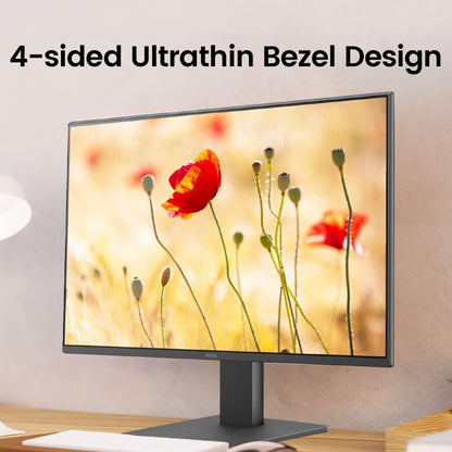 BenQ GW2791 27” 1080p FHD 100Hz IPS Eye-Care Monitor, HDMI, DisplayPort, 1080x1920, Ultra Slim Bezel, TUV-Certified, Flicker-Free, Low Blue Light Plus, Eye-CareU