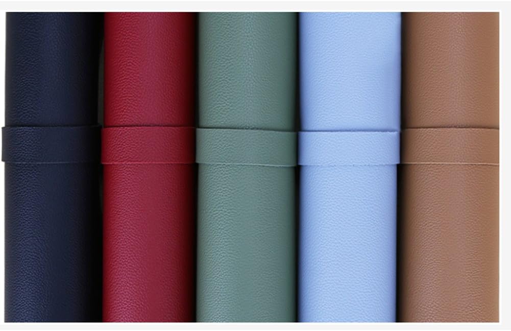 KINGFOM Desk Pad Office Desktop Protecter, PU Leather Desk Mat Blotters Organizer with Comfortable Writing Surface (47.2" x 23.6", Green)