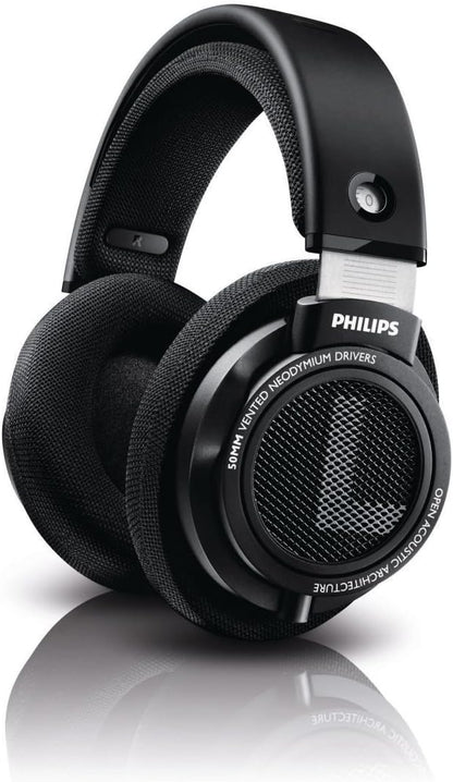 Philips Audio SHP9500 HiFi Precision Stereo Over-Ear Headphones (Black)
