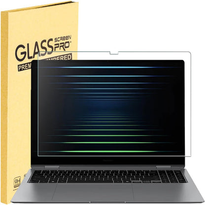 MUBUY-GOL Tempered Glass Screen Protector for 16" Samsung Galaxy Book4/5 Pro & Pro 360, Galaxy Book4 Ultra & Edge Laptops - 9H Hardness, Anti-Scratch Protection