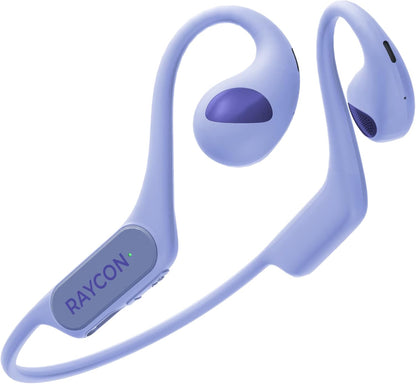 Raycon Open Headphones – Lightweight Wireless Over-Ear Design with Immersive Sound Quality, Long Battery Life, and Comfortable Fit for All-Day Wear - (Black)