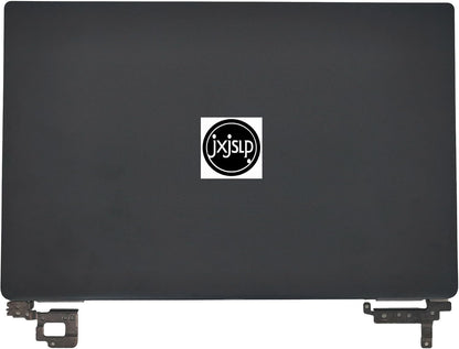 Replacement LCD Back Cover Rear Top Lid with Hinges for Dell Latitude 15 3520 E3520 Series Laptop,New Dell Latitude 3520 Back Cover and Hinge P/N: 17XCF 017XCF Black