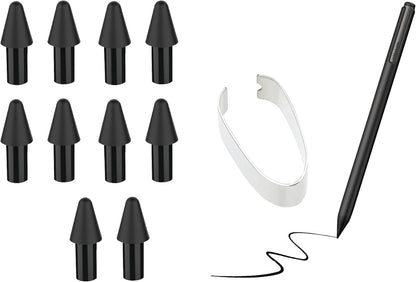 10-Pack Replacement Nibs for Remarkable Paper Pro Pen Stylus Pen, Durable Replaceable Spare Tips for Precise Writing and Sketching + Tool for Easy Installation