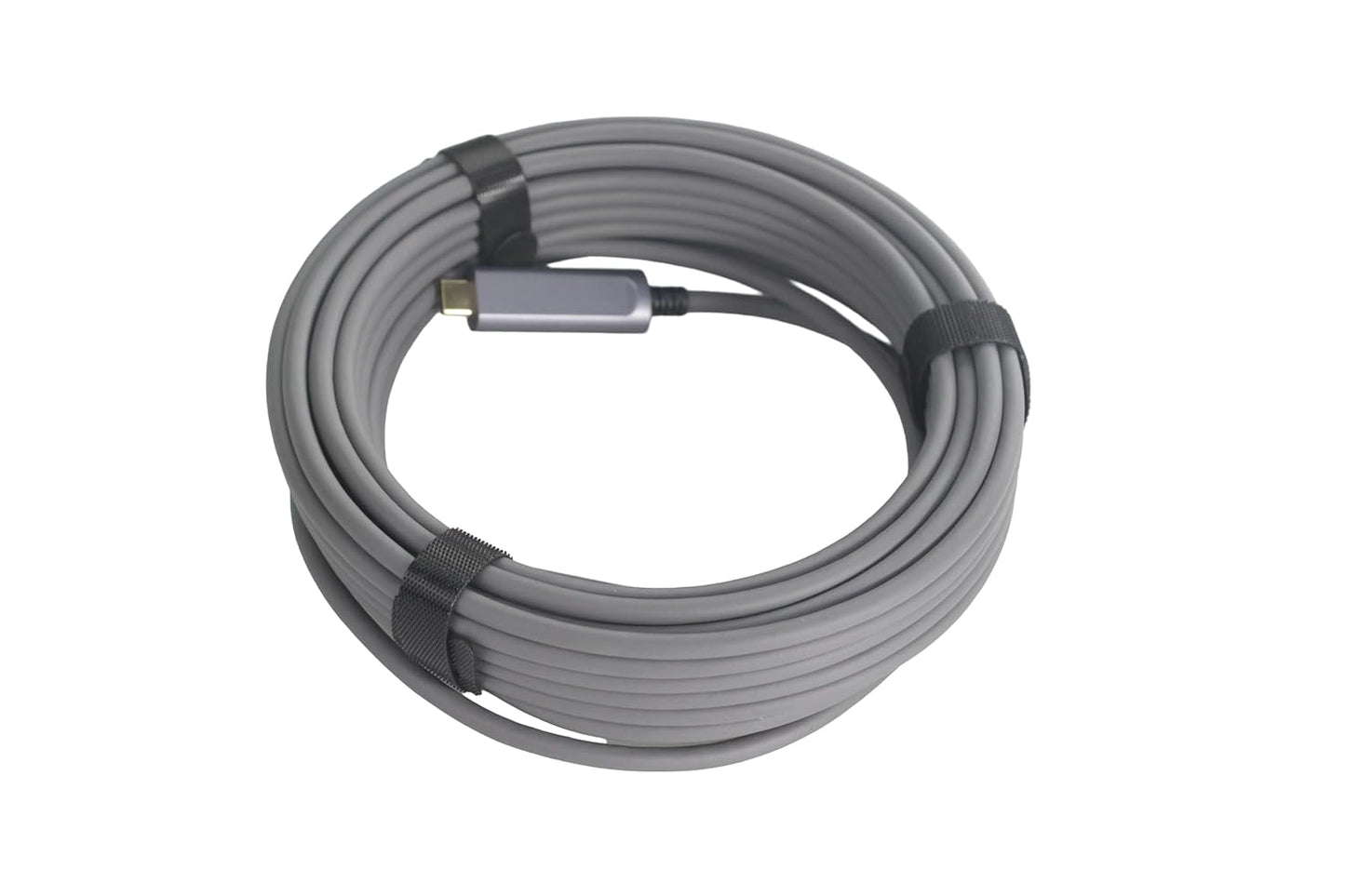 Fiber Optic USB A to USB C Cable(33ft),High Speed 10Gbps USB 3.2 Gen2 Active Optical Cable for VR, Webcam, Laptop,Camera,Projector etc,Grey