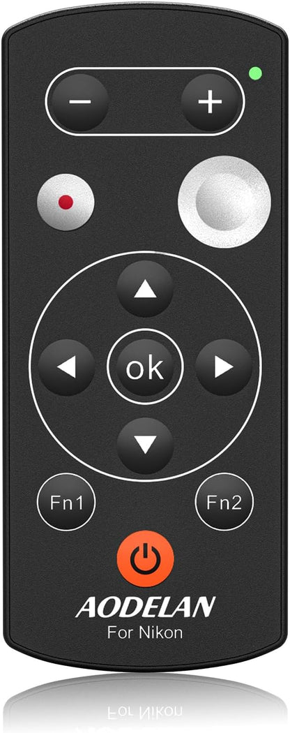 AODELAN Wireless Camera Remote Control Remote Shutter Release for Nikon Zfc, Z50, P1000, B600, A1000, P950; Replaces Nikon ML-L7