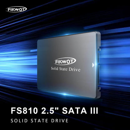 FS810 512GB SSD, 2.5" SSD SATA III 6Gb/s, Solid State Drives, Up to 560MB/s, 3D NAND TLC Flash, Internal SSD for Desktops and Laptops(Black)