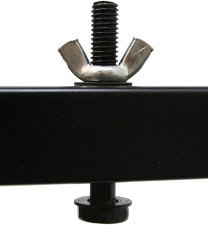 American Sound Connection ASC Pro Audio Mobile DJ Light Stand 6 Foot Height Lighting Multi Fixture T Bar Portable Tripod