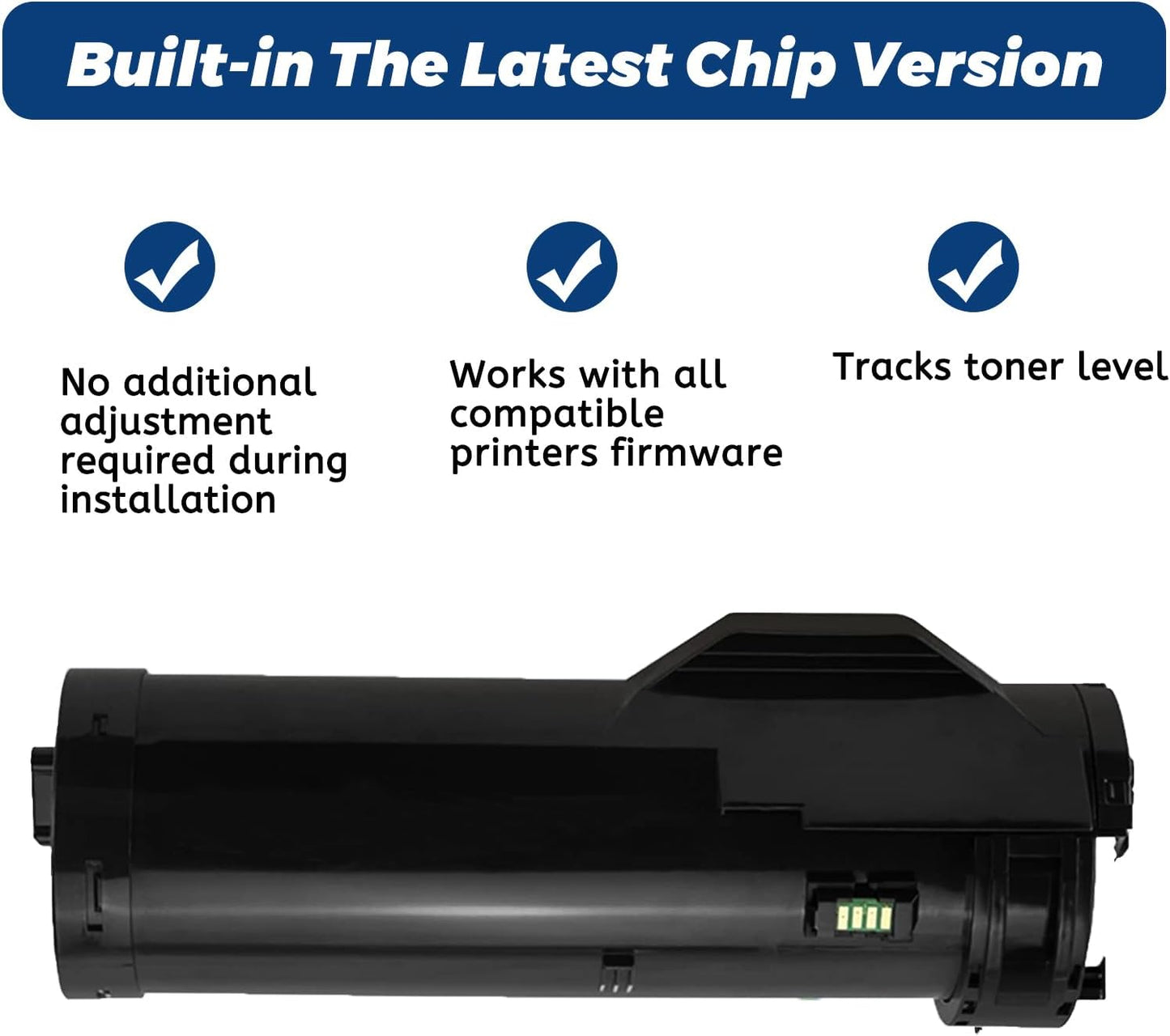 Versalink B600 B610 Toner Cartridge,106R03944 Replacement Compatible for Xerox B605 B615 Printers, Extra High Capacity Up to 46,700 Pages (1 Black )