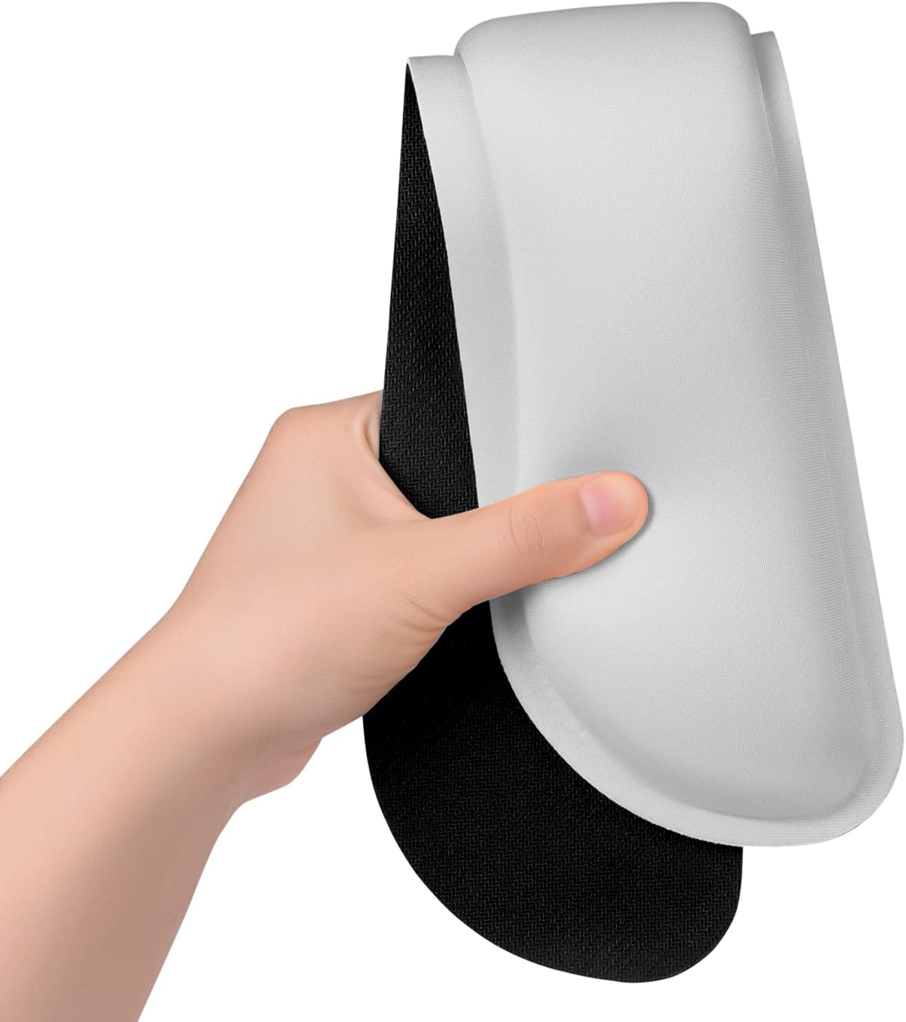 Dapesuom Enlarge Keyboard Wrist Rest, Memory Foam Wrist Cushion for Desk Mats Support, Cute Typing Pain Relief Keyboard Mouse Pad Rests Set with Non-Slip Base for Gaming Laptop Office, Space Gray