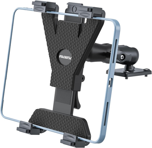 PLDHPRO Tablet Holder for Truck Heavy Duty Drill Base iPad Car Mount Stand for Dashboard Wall