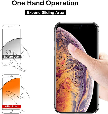 Cell Phone Ring Holder Stand, Cell Phone Grip Holder, Adhesive Phone Grip for Phones and Cases. (Glitter Rose Gold)