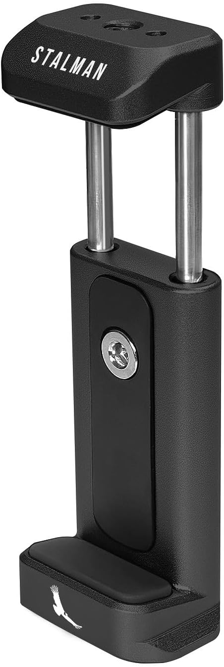 KONDOR BLUE x Tyler Stalman | Stalman Clamp Standard | Mobile Phone Rig, Phone Clamp, Anti-Twist Mounts & DJI Compatible | Raven Black