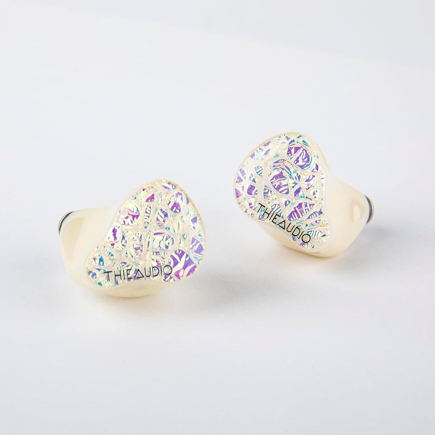 Linsoul THIEAUDIO Hype 4 2DD+4BA in Ear Monitor, HiFi IEM Earphones with Tonal Balance, Latest Sonion Driver, Detachable Silver-Plated OCC Cable for Audiophile Musician Professionals (White)