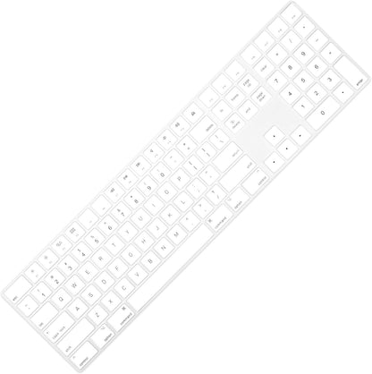 Allinside Transparent Cover for Apple iMac Magic Keyboard with Numeric Keypad MQ052LL/A A1843 US Layout