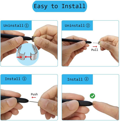 20 PCS 2B Pen Tips Replacement Compatible with Remarkable 2 Pencil, Pencil Nibs Compatible with Remarkable 1 / Marker Plus Pen