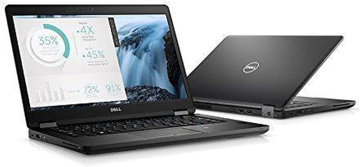Dell Latitude 14 5000 5480 Business Laptop: 14in HD (1366x768), Intel Core i7-6600U, 500GB HDD, 8GB DDR4, NVIDIA 930MX 2GB GDDR5 vRAM, WiFi + Bluetooth, Windows 10 Professional (Renewed)
