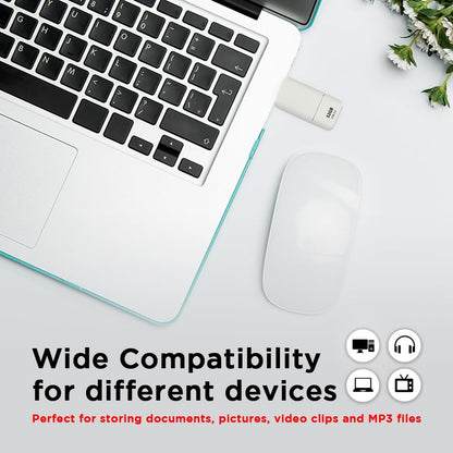 GIGASTONE 32GB Flash Drive (20 Pack) Z60NB USB 3.2 Gen 1, Ultra Fast, Retractable Capless Slider Design, Data Storage, Backup for PC/Mac/TV/Car Audio, USB 2.0/3.0/3.1 Compatible (Random Color)