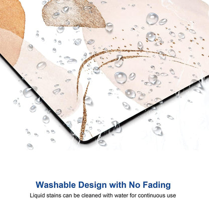 Mouse Pad, Modern Abstract Art Mouse Pad, Waterproof Mouse Mat Square Mousepad Non-Slip Rubber Base Mouse Pads for Office Laptop