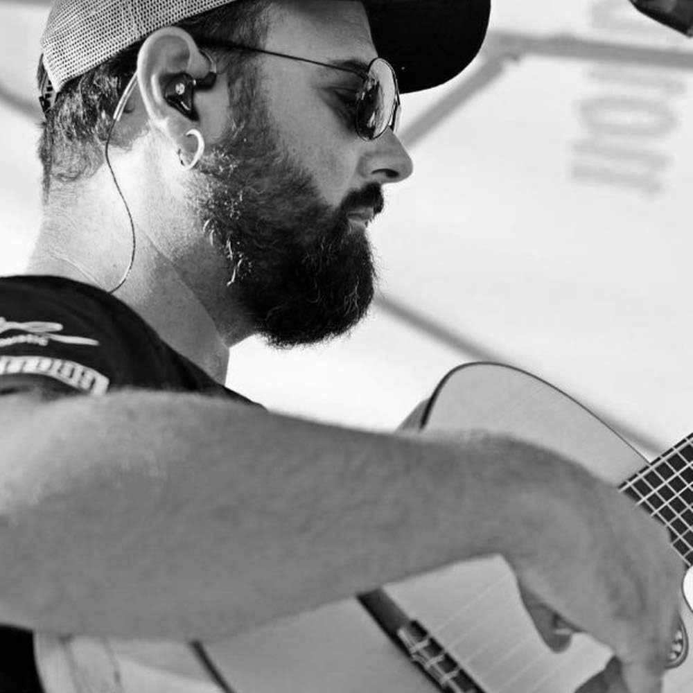 BASN Professional in Ear Monitor Headphones for Singers Drummers Musicians with MMCX Connector IEM Earphones (Pro Clear Brown)