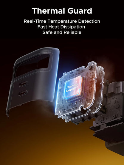 UGREEN Nexode 45W 3 in 1 Compact GaN Charger, Retractable USB C Fast Wall Charger with Foldable Plug, Compatable for iPhone 16/15/14/13/12/11 Series, Galaxy, Pixel, iPad, Space Grey