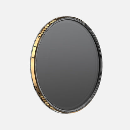 PolarPro 77mm Peter McKinnon Mist VND Camera Filter - 6-9 Stop Variable Neutral Density Lens Filter for DSLR/Mirrorless Pro Video – for Cinematic Shutter Speed Control + Diffusion