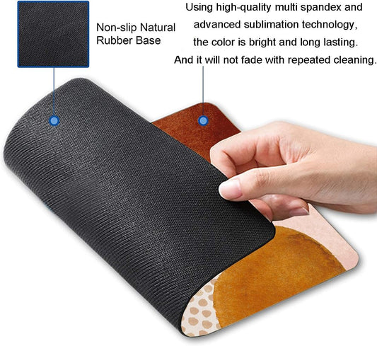 Mouse Pad, Modern Abstract Marble Mousepad, Cute Mouse Mat Waterproof Non-Slip Rubber Base Mouse Pads for Office Laptop Computer