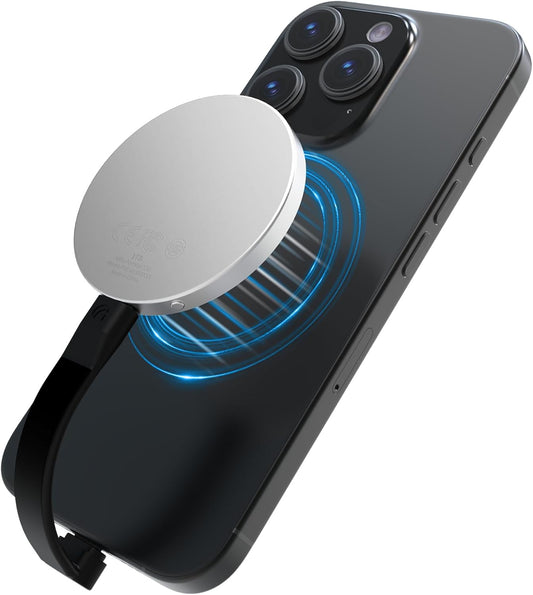 P10 Magnetic PSSD 1TB，for iPhone MagSafe Portable SSD, Upto 2000MB/s-Type-C, SM2320，USB 3.2 Gen 2x2 20Gbps, Connectivity, Updated Firmware - Portable Magnetic External Solid State Solution