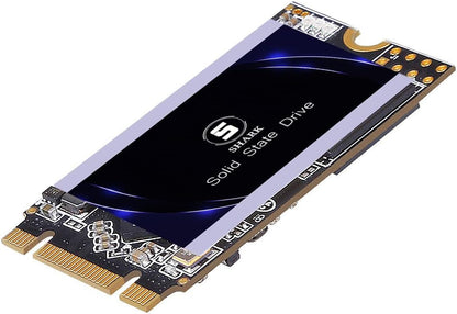 SSD SATA M.2 2242 500GB Shark Speed Ngff Internal Solid State Drive High Performance Hard Drive for Desktop Laptop SATA III 6Gb/s Includes SSD (500GB, M.2 2242)
