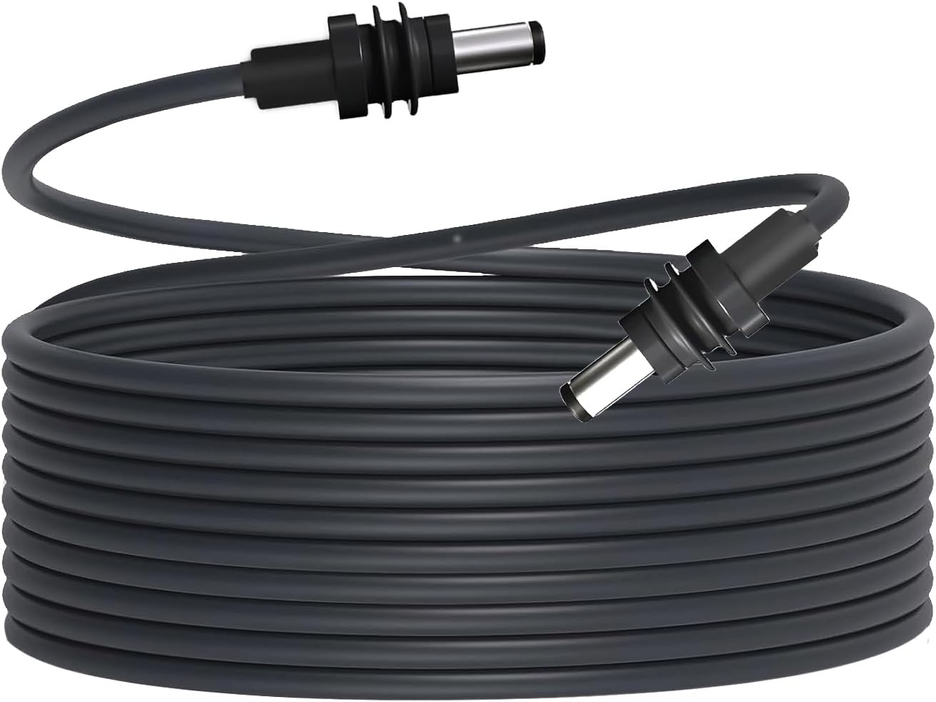 DC5521 Power Extension Cable for Starlink Mini,10FT 25FT 50FT 16AWG Waterproof DC 5521 Cord, DC Male to Male Extension Cable for Starklink Mini Work with 20V/65W+ PD Source (Male to Male 25FT)