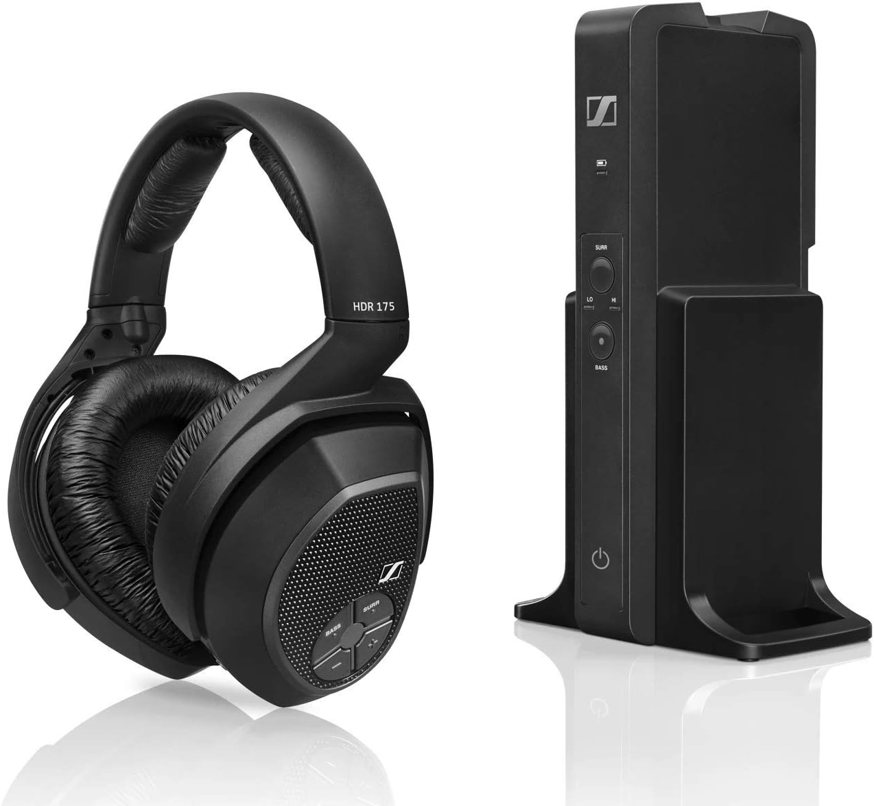 Sennheiser Consumer Audio RS 175 RF Wireless Headphone System, Black