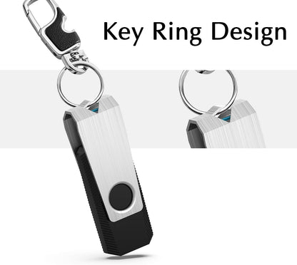 KEXIN 10 Pack 32GB USB Flash Drive Bulk Flash Drive Thumb Drive Memory Stick USB 2.0 Flash Drive Swivel Drive Black (32 GB, Black 10 Pack)