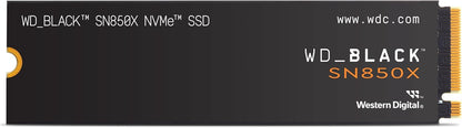 WD_BLACK 8TB SN850X NVMe Internal Gaming SSD Solid State Drive - Gen4 PCIe, M.2 2280, Up to 7,200 MB/s - WDS800T2X0E