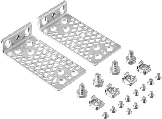 19" Rack Mount Kit for Cisco Switches 2960-X/2960-XR Series and 3650/3850 Series Universal Rack Ears