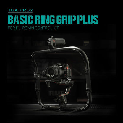 Tilta Basic Ring Grip Plus Control Kit Compatible with DJI Ronin RS2, RS 3 Pro, and RS 4/4 Pro | Wireless Control Handle | Improved Stability, Movement & Flexibility | Aluminum Alloy |