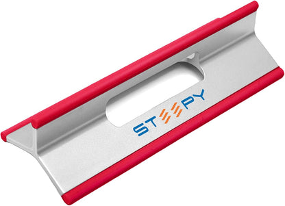 Steepy Portable Laptop Stand for Desk – Adjustable Height, & Portable Laptop Holder – Ergonomic Computer Stand for Cooling & Comfort – Slip-Proof, Sturdy Design – Universal Fit for 13-17 Inch Devices