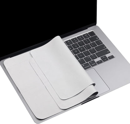 2 Pack Microfiber Liner Cleaning Cloth 15" 16" MacBook Air/MacBook Pro Screen Keyboard Imprint Protection, Keyboard Protector Compatible with MacBook Air 15.3" /MacBook Pro 15"/MacBook Pro 16"