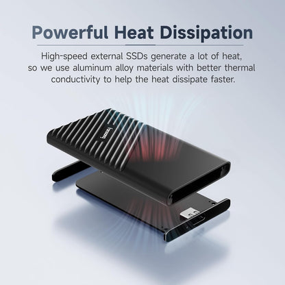 fanxiang 500GB External SSD Portable, Up to 2000MB/s, USB C External Solid State Drive External Hard Drive, USB 3.2 Gen2*2 Type-C SSD for iPhone 15/Pro/PC/Laptops/Creators/Gaming