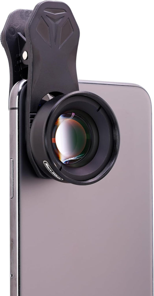 LensXpert® Professional Smartphone 100MM Macro Lens for Long Distance Shooting Smartphone 4K HD Phone Camera Lens No Distortion Blurry Background Compatible with iPhone 11/XS/XS Max/XR/X/8/8 Plus, Pix