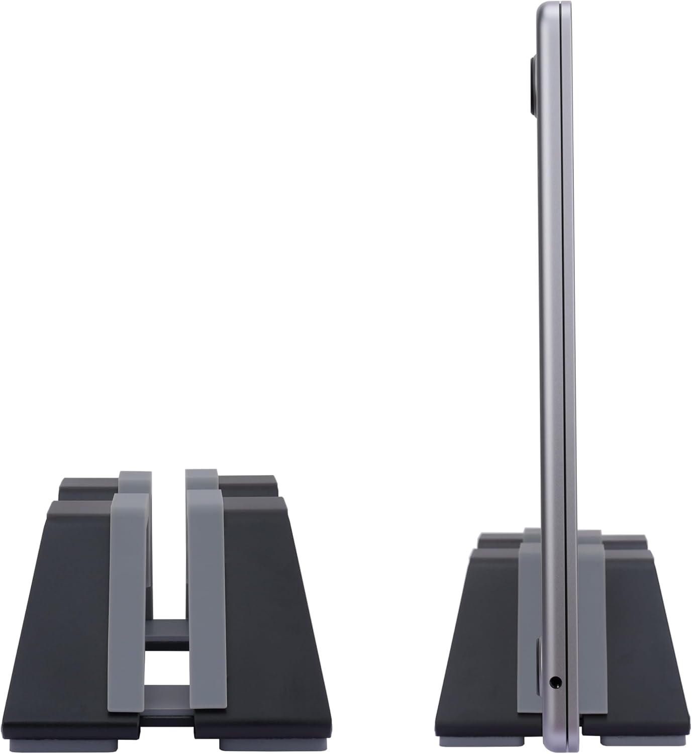 Adjustable Vertical Laptop Stand - Aluminum, Universal Fit for All Laptops (10-30mm Thickness) - Fashion Design, Adjustable Width, Anti-Slip & Scratch-Resistant, Patented Design