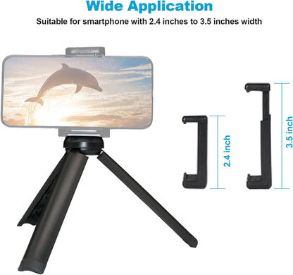 NexiGo Lightweight Mini Tripod for Camera/Phone/Webcam, Extendable Stand, for NexiGo Logitech Webcam C920 C922 C925e C922x C930e C930 C615 Brio and Other Devices with 1/4" Thread