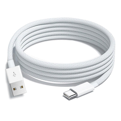 10FT iPhone 15/16/16E Woven USB C Cable for iPhone 17 Air,15/16 Pro Max, Plus,iPad 10th Gen,iPad Pro 12.9/11,iPad Air 5/4th,Mini 6th, AirPods Pro 2nd/3rd gen USB A to USB C Long CarPlay Charger Cord