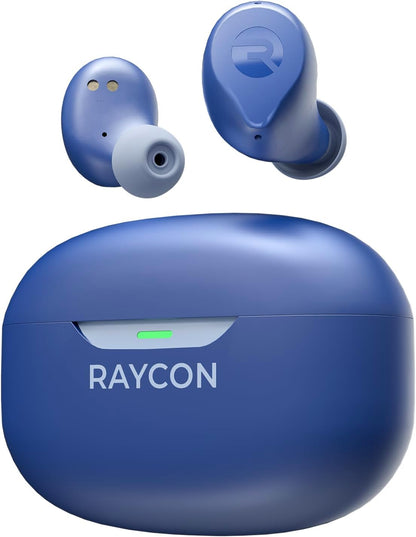Raycon Everyday Earbuds (2024 Edition) - Bluetooth True Wireless in-Ear Buds with 32 Hours Playtime, Multpoint Technology, Extreme Comfort, and Active Noise Cancellation (Royal Blue)